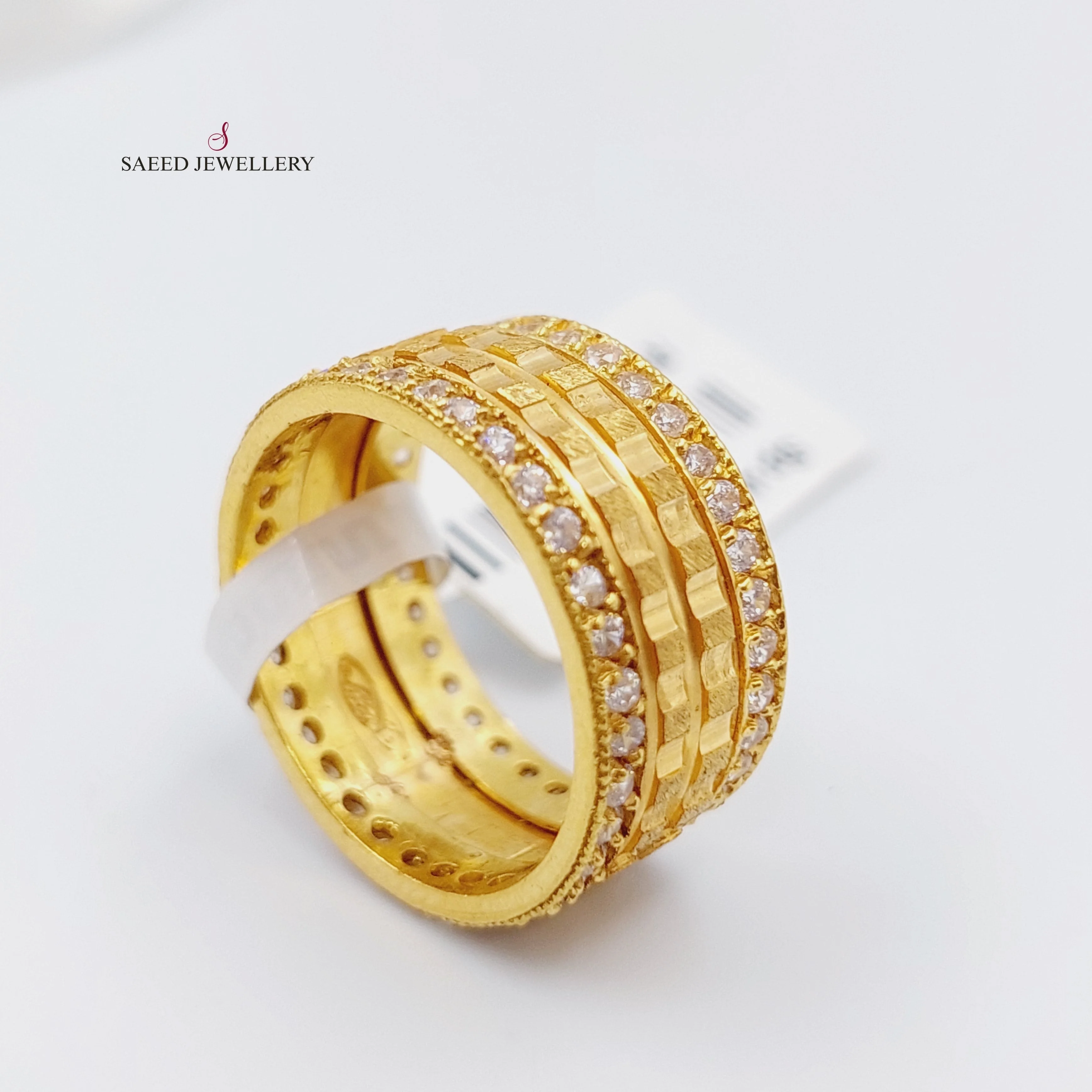 Stone Wedding Ring - Image 3